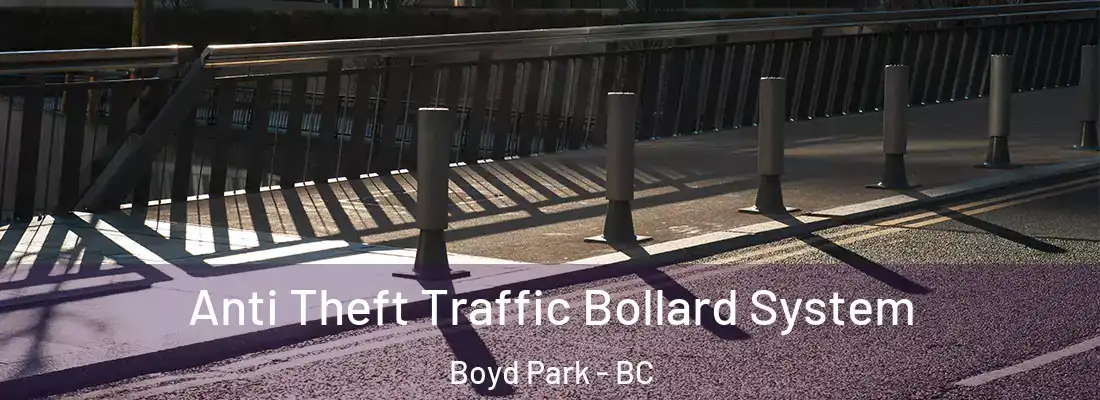  Anti Theft Traffic Bollard System Boyd Park - BC