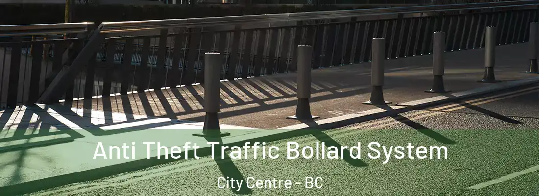  Anti Theft Traffic Bollard System City Centre - BC