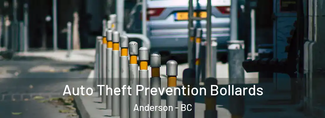  Auto Theft Prevention Bollards Anderson - BC