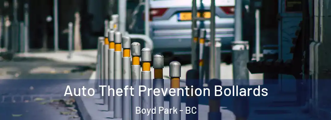  Auto Theft Prevention Bollards Boyd Park - BC