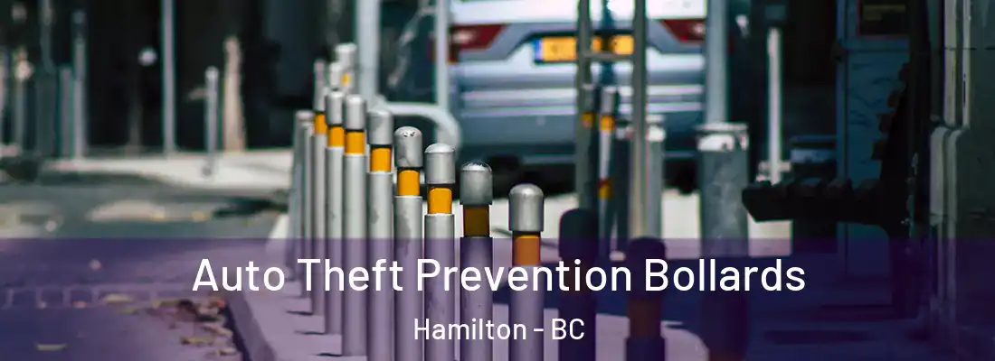  Auto Theft Prevention Bollards Hamilton - BC