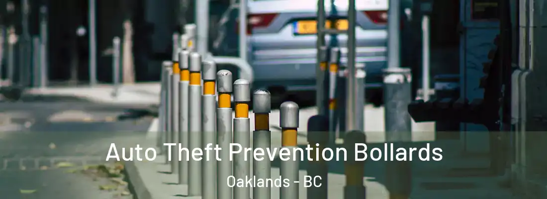  Auto Theft Prevention Bollards Oaklands - BC