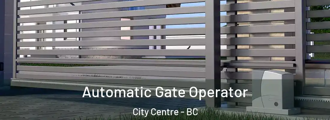  Automatic Gate Operator City Centre - BC