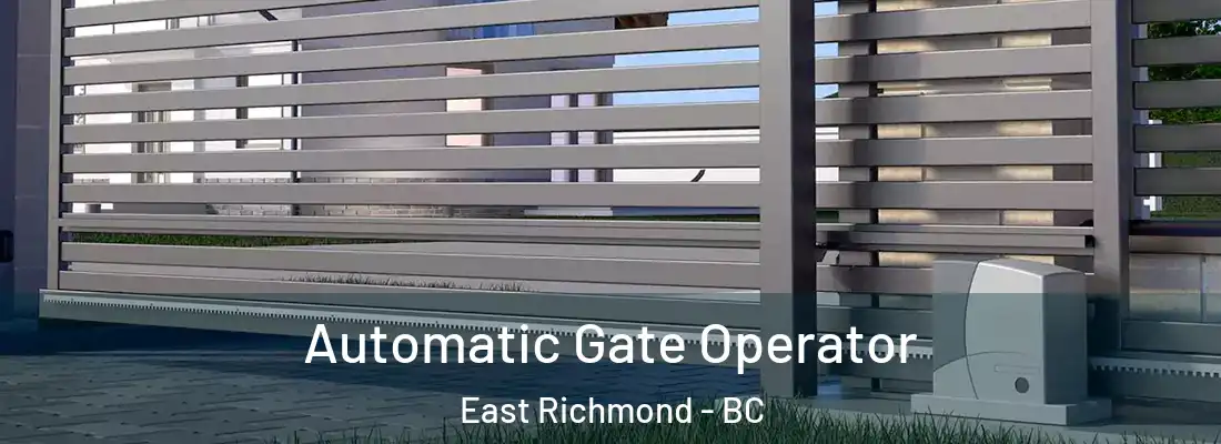  Automatic Gate Operator East Richmond - BC