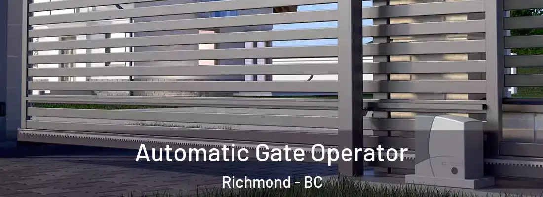  Automatic Gate Operator Richmond - BC