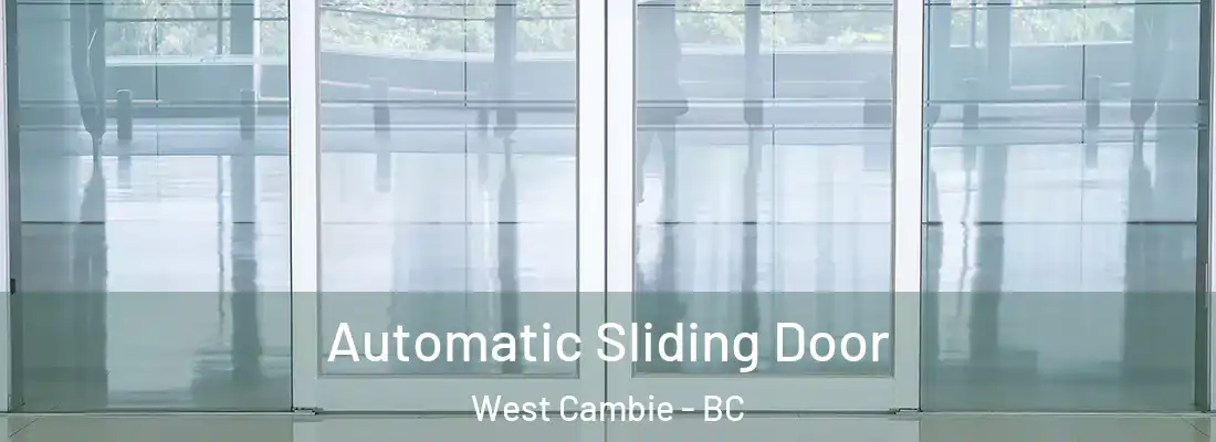  Automatic Sliding Door West Cambie - BC