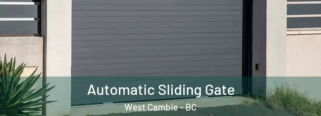  Automatic Sliding Gate West Cambie - BC