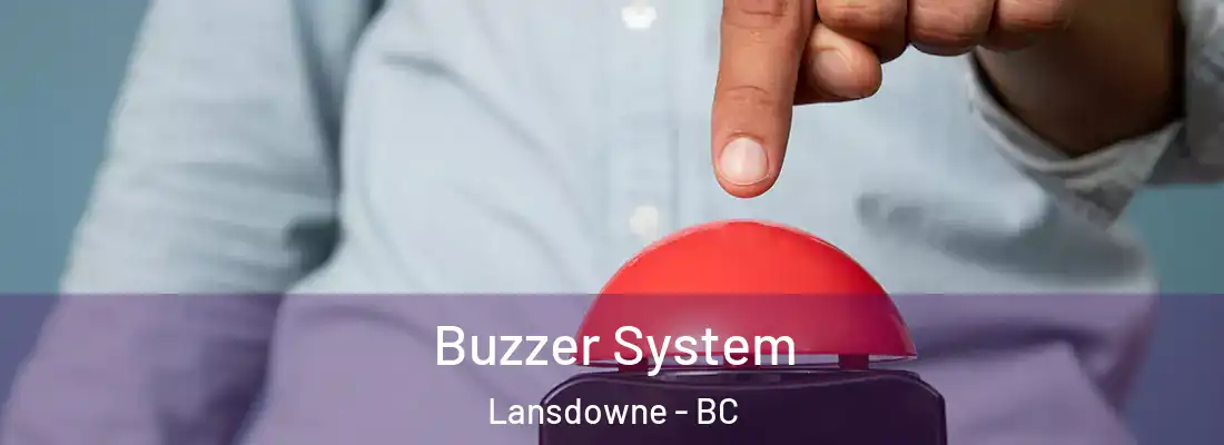  Buzzer System Lansdowne - BC