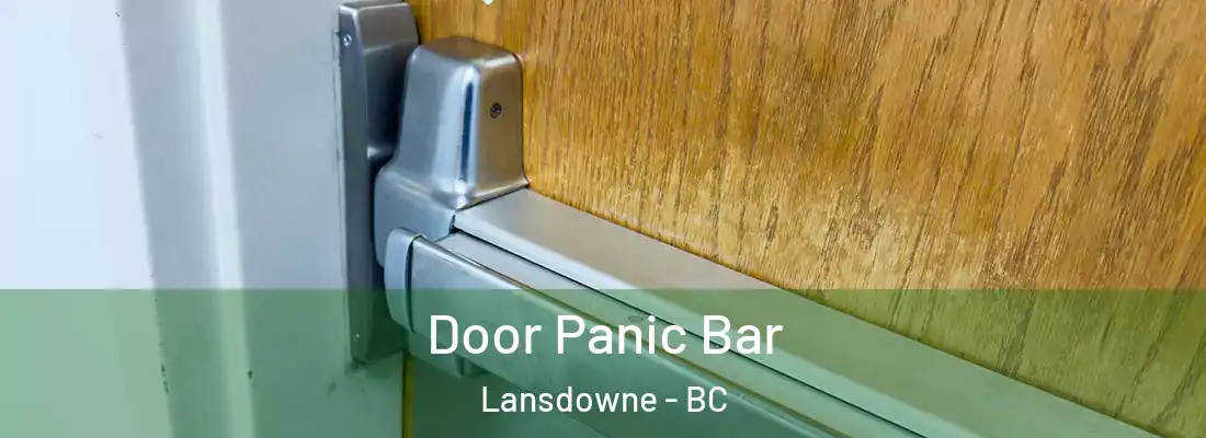  Door Panic Bar Lansdowne - BC