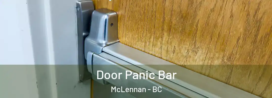  Door Panic Bar McLennan - BC