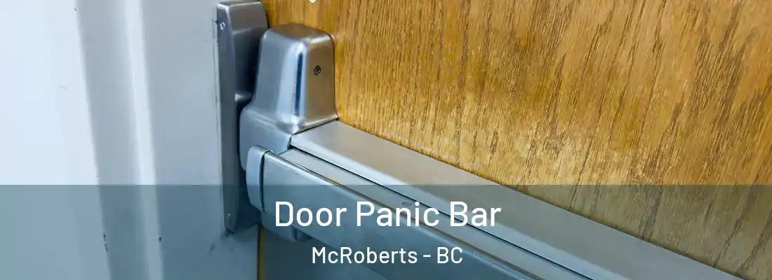  Door Panic Bar McRoberts - BC