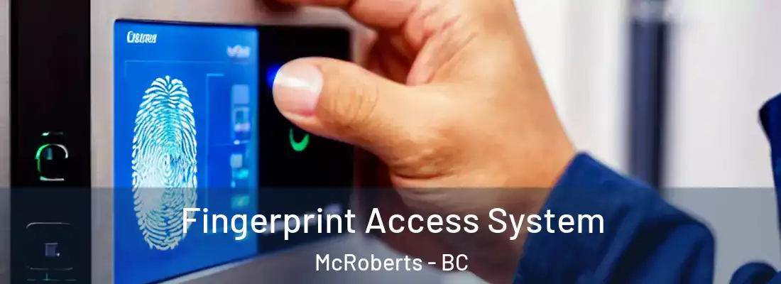  Fingerprint Access System McRoberts - BC