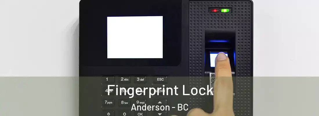  Fingerprint Lock Anderson - BC
