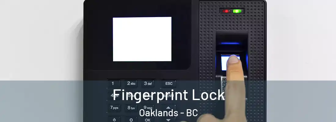  Fingerprint Lock Oaklands - BC
