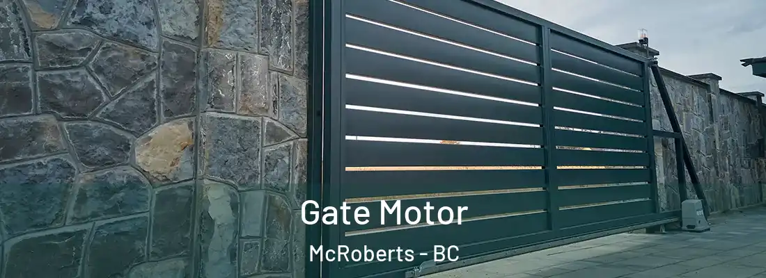  Gate Motor McRoberts - BC