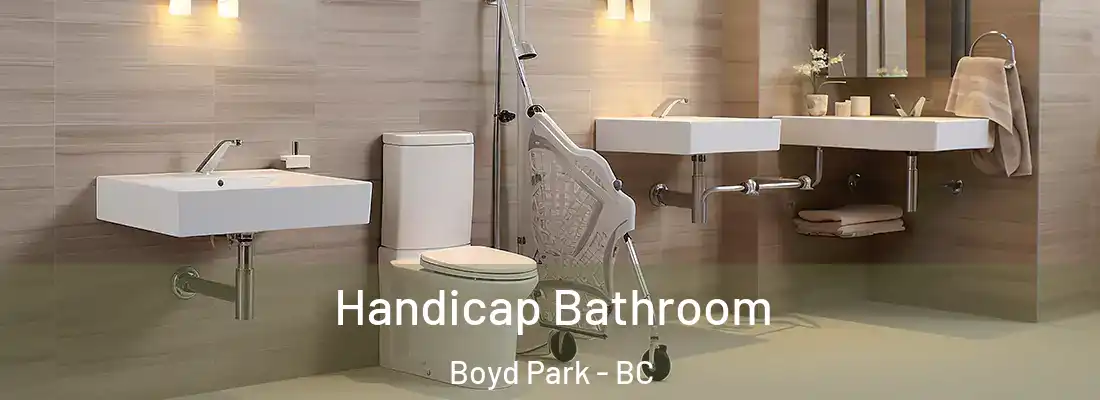  Handicap Bathroom Boyd Park - BC