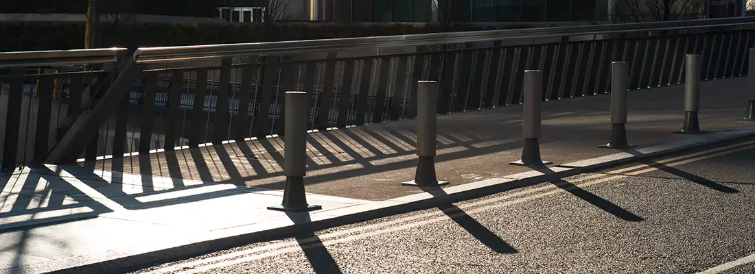 Car Bollard Installation for Parking Lots, Driveways in Seafair, BC