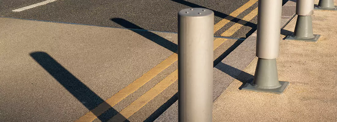 Custom Retractable Barrier Column Installations in Anderson, BC