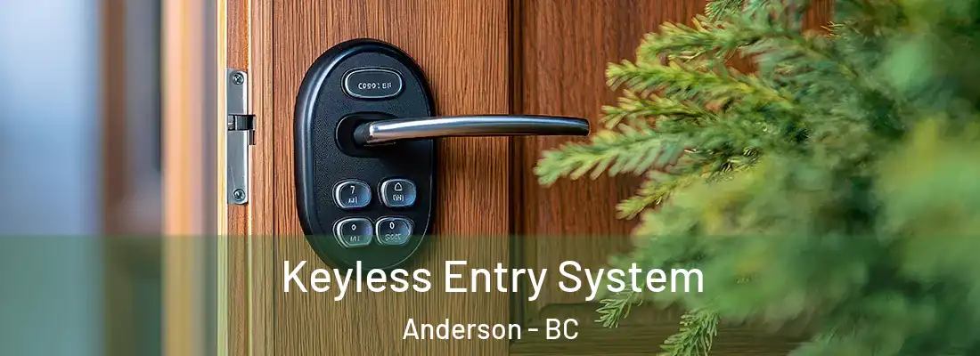  Keyless Entry System Anderson - BC