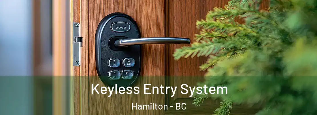  Keyless Entry System Hamilton - BC
