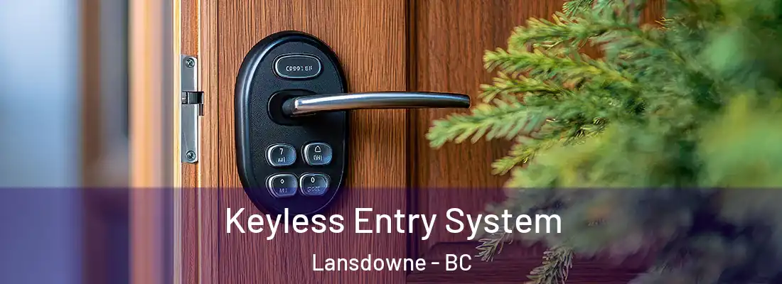  Keyless Entry System Lansdowne - BC