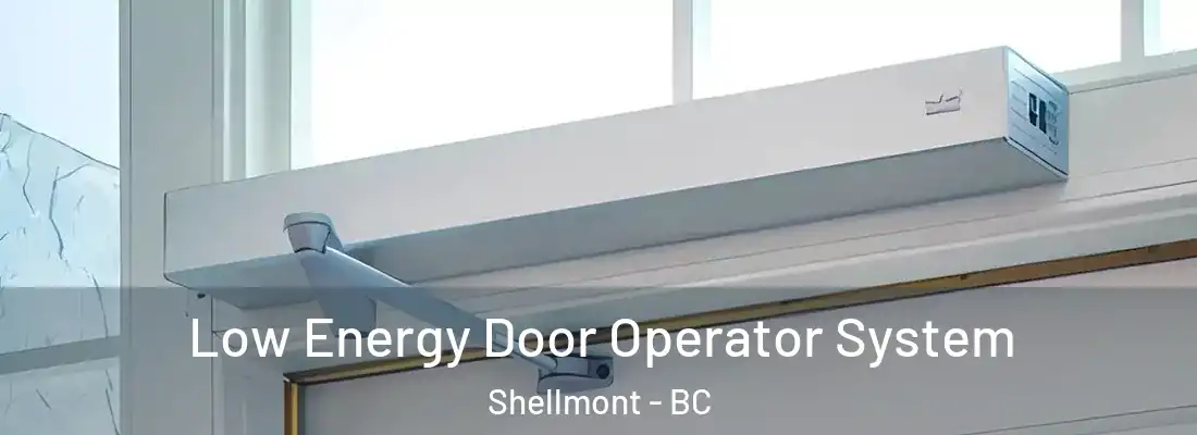  Low Energy Door Operator System Shellmont - BC