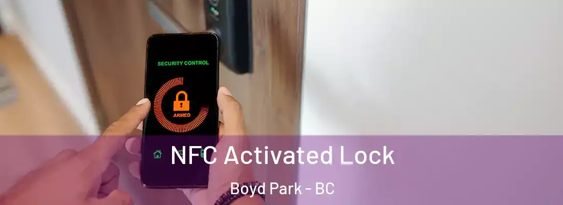  NFC Activated Lock Boyd Park - BC