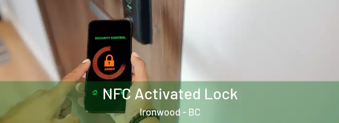  NFC Activated Lock Ironwood - BC
