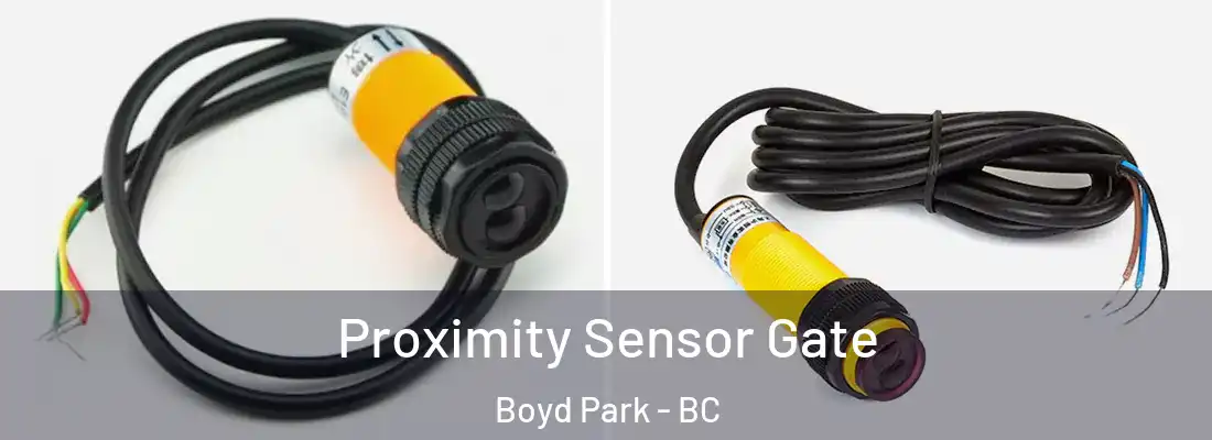  Proximity Sensor Gate Boyd Park - BC