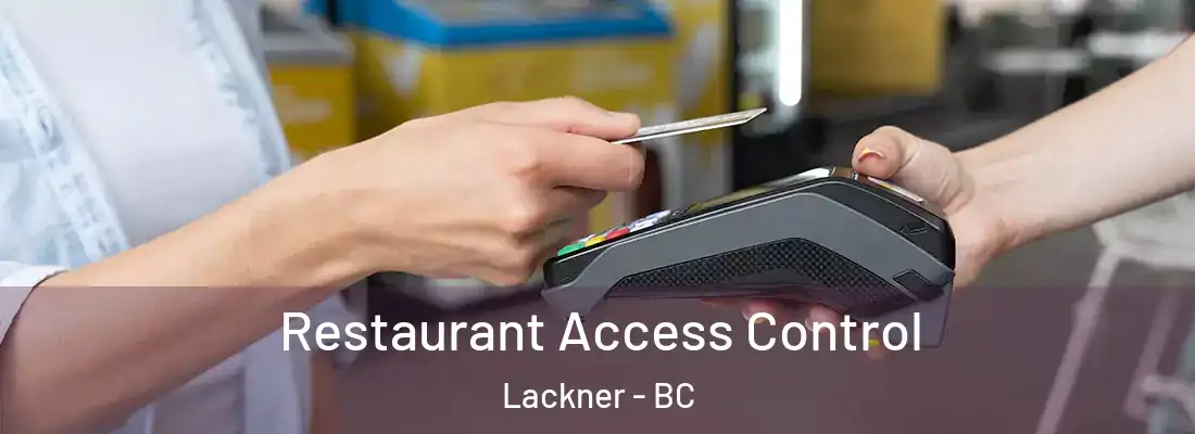  Restaurant Access Control Lackner - BC