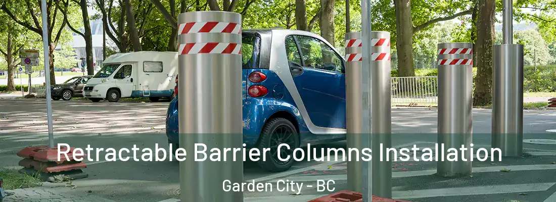  Retractable Barrier Columns Installation Garden City - BC