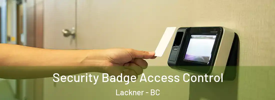  Security Badge Access Control Lackner - BC
