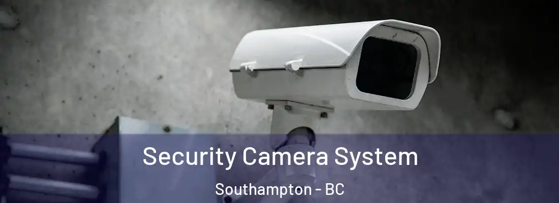  Security Camera System Southampton - BC
