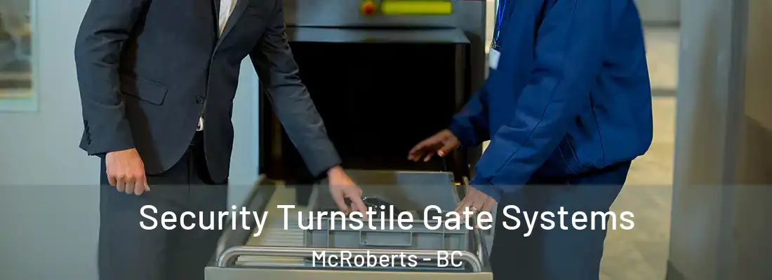  Security Turnstile Gate Systems McRoberts - BC