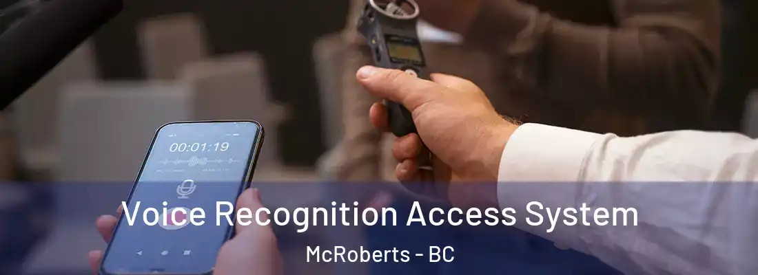  Voice Recognition Access System McRoberts - BC